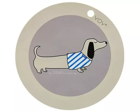 OYOY Kindertischset Slinkii, Ø 39 cm