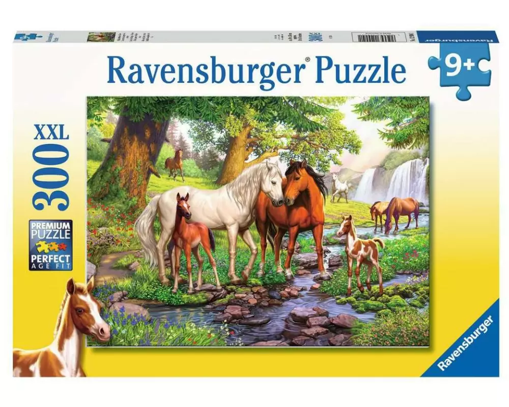 Ravensburger Puzzle Wildpferde am Fluss