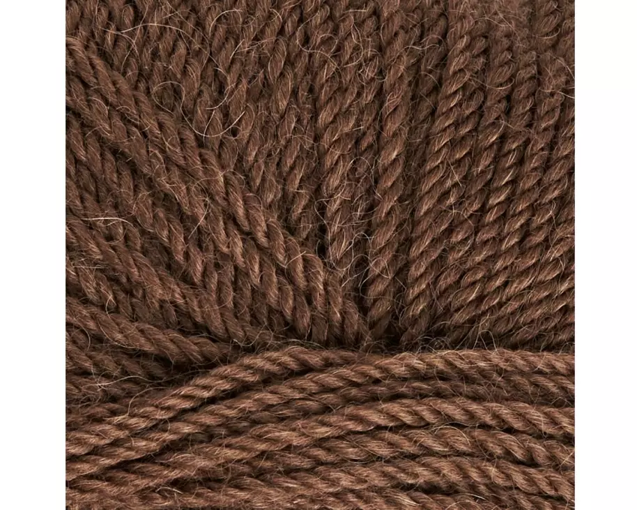 Mode at Rowan Wolle Alpaca Wool 50 g, 116 m, Dunkelbraun