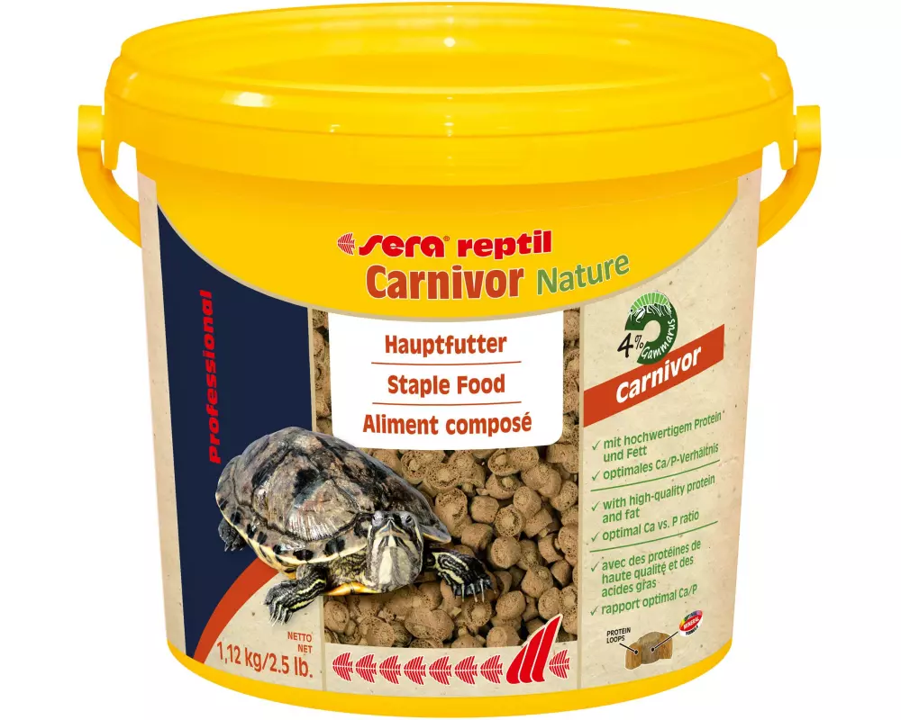 sera Hauptfutter reptil Prof. Carnivor Nature, 3800 ml, 1.12 kg