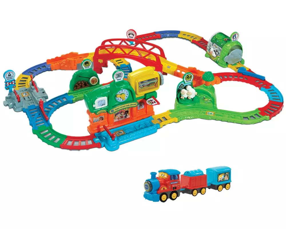 Vtech Tut Tut Bolides – Super circuit train éducatif