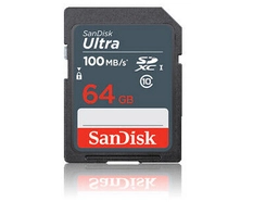 SanDisk Ultra 64 GB Class 10/UHS-I (U1) SDXC