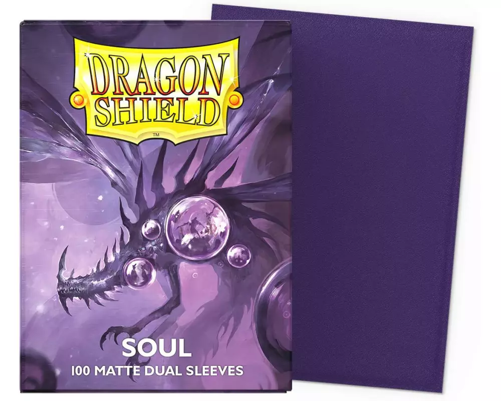 Dragon Shield Kartenhülle Dual Matte – Soul (Purple)