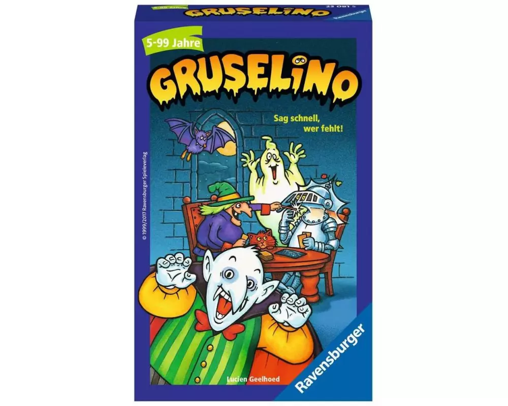 Ravensburger Kinderspiel Gruselino – Sag schnell, wer fehlt