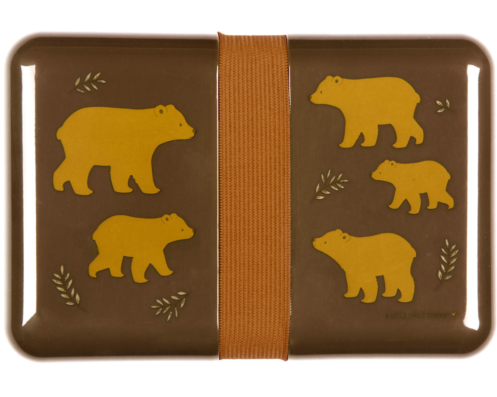 ALLC Lunchbox Bär SBBEBR48 braun 18x6x12cm