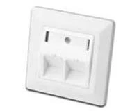 DIGITUS FACEPLATE FOR KEYSTONE