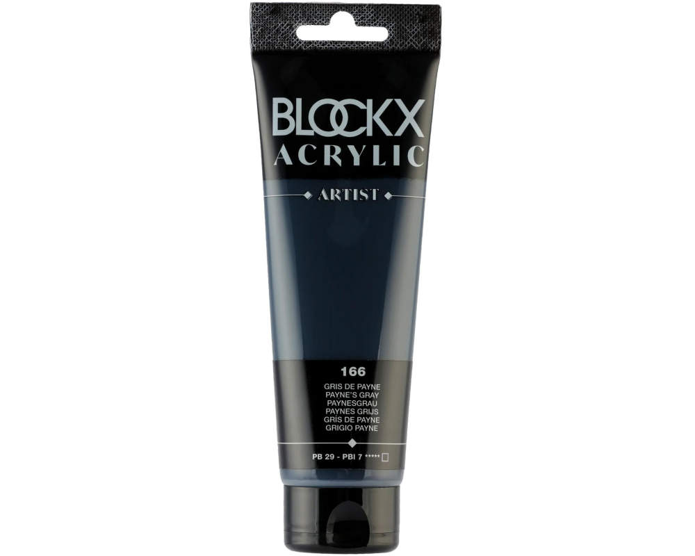 BLOCKX Acrylfarbe 120ml 60166BXC paynesgrau