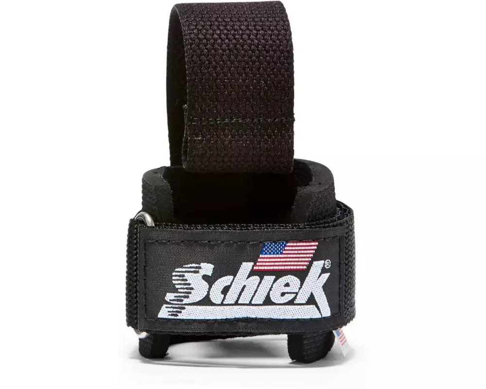 Schiek Sports Deluxe Powerlifting Zughilfen, Schwarz One Size