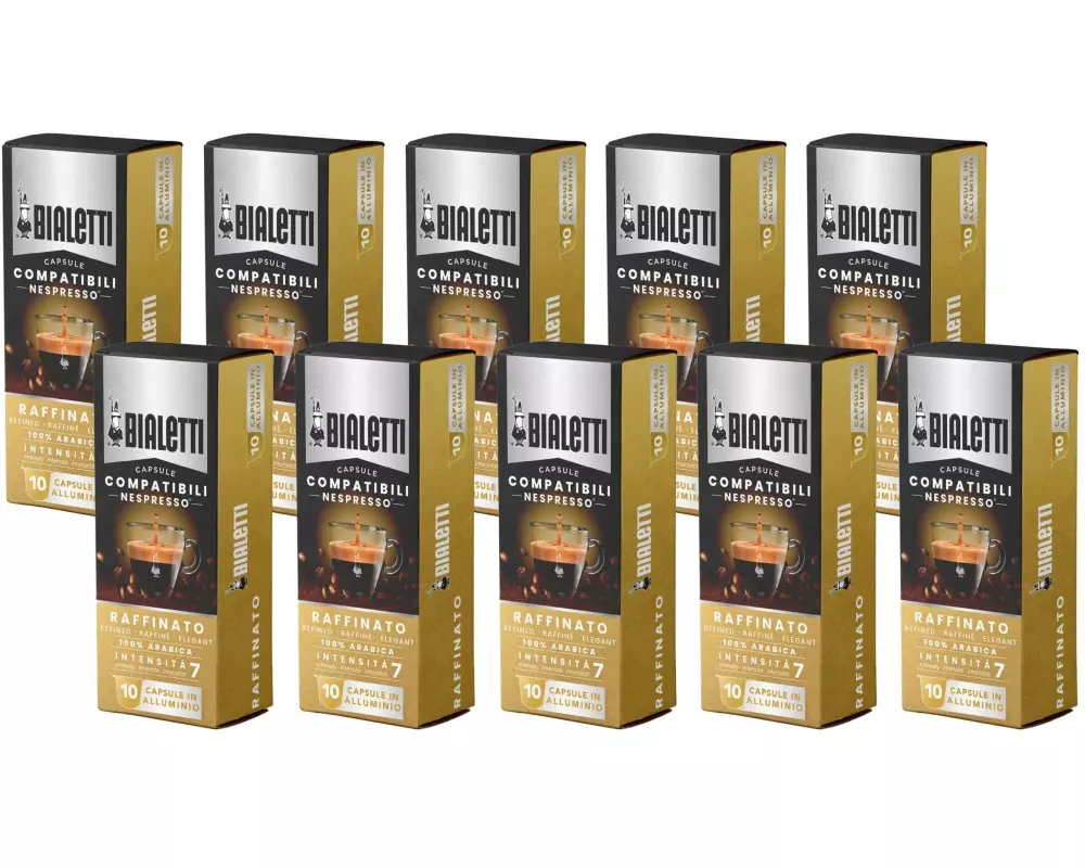 Bialetti Kaffeekapseln Raffinato 10 x 10 Stück