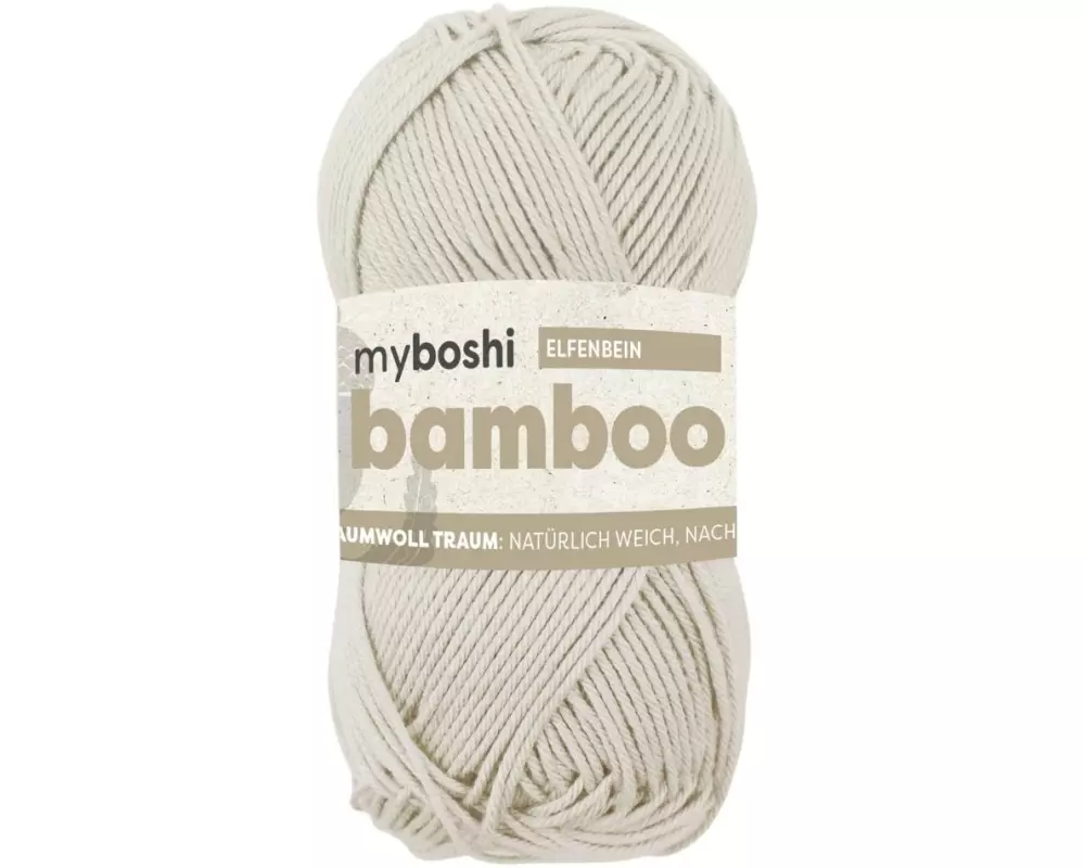 myBoshi Wolle Bamboo elfenbein