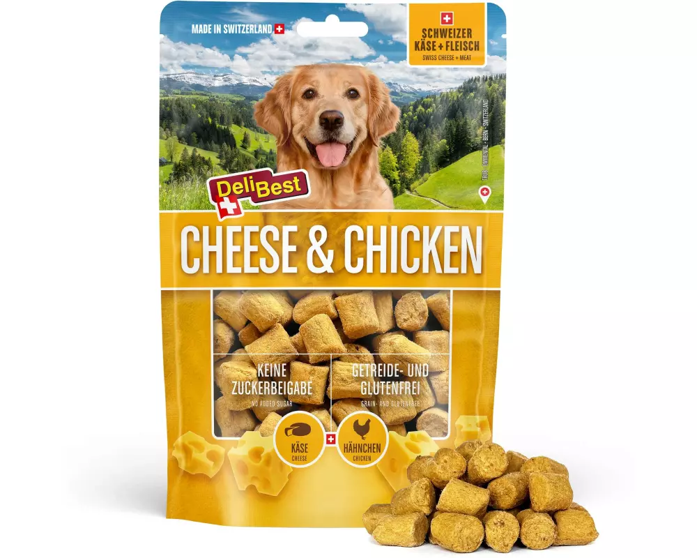 DeliBest Leckerli Cheese & Chicken 100 g