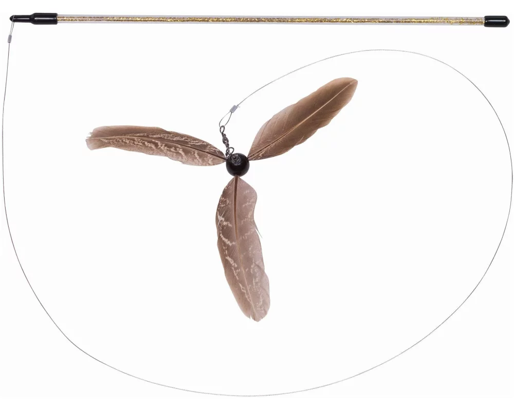 Nobby Katzen-Spielzeug Angel Wirbelwind, Braun