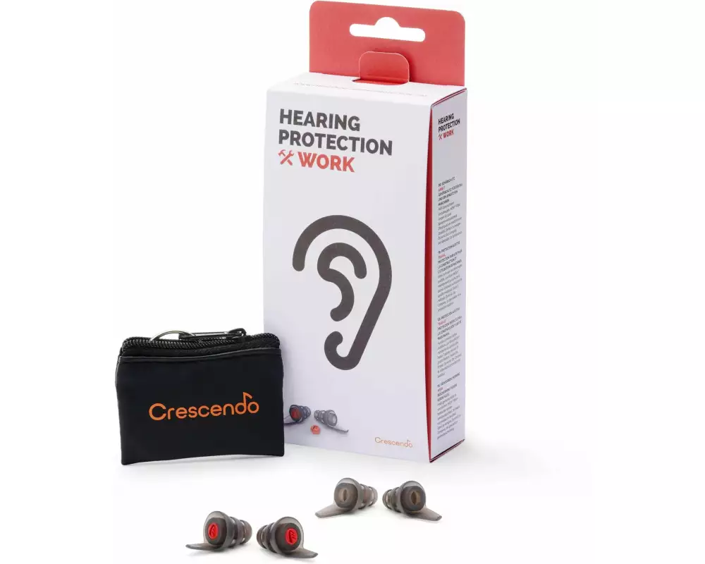 CRESCENDO Ohrstöpsel Gehörschutz Arbeit 1 Paar