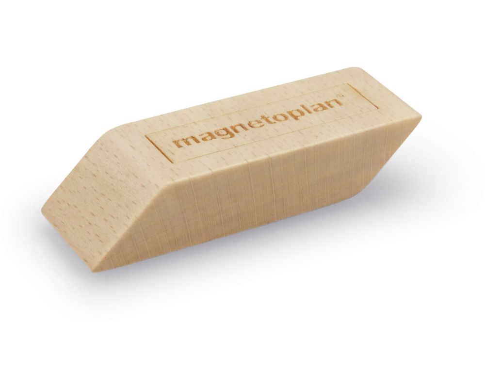 MAGNETOPLAN Design Magnet 4 Stück 1665249 Wood Series, Birke 60x20x13mm