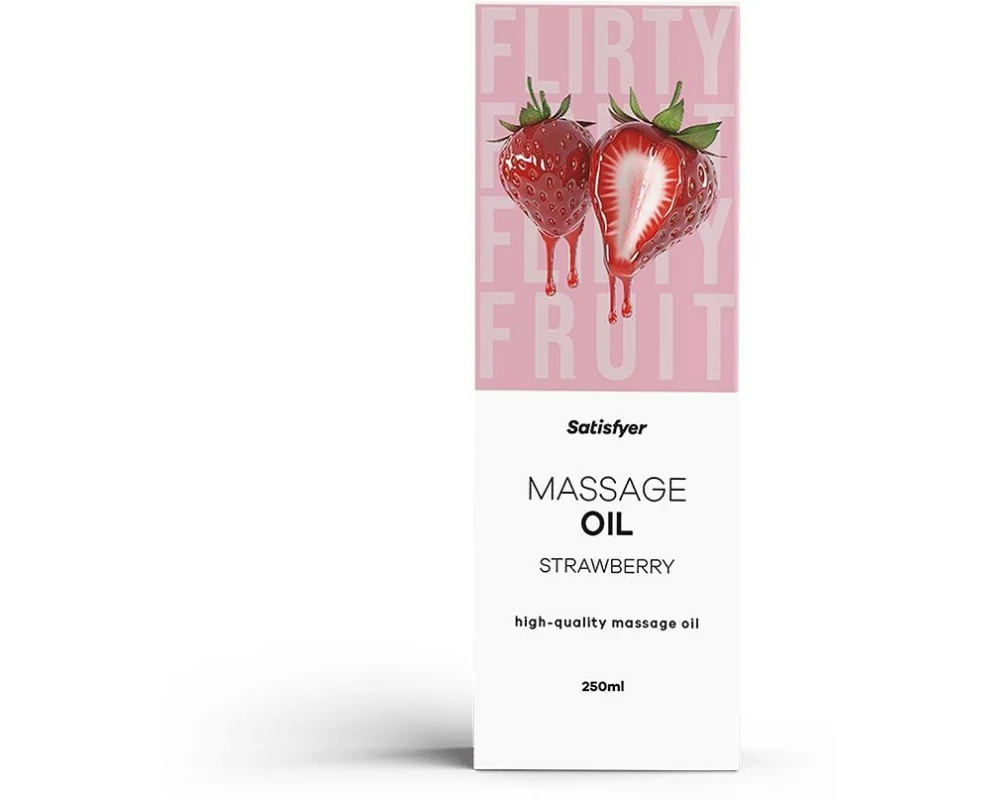 Satisfyer Massageöl Strawberry 250
