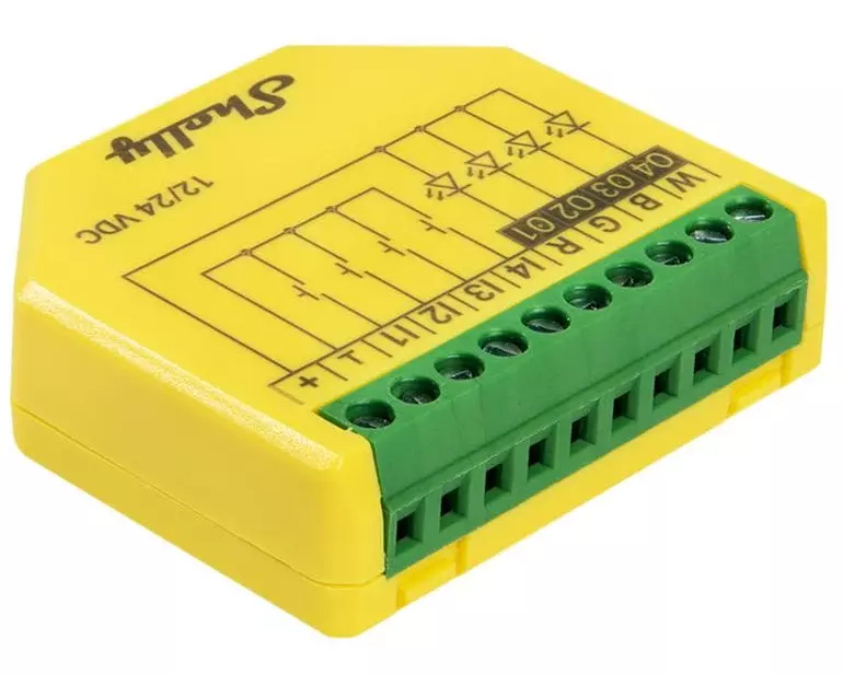 Shelly Smart Home Shelly Plus RGBW PM für LED-Streifen