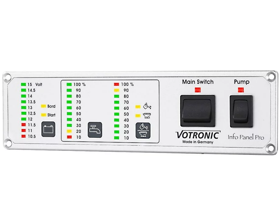 Votronic Paneele und Systemüberwachung Info Panel Pro