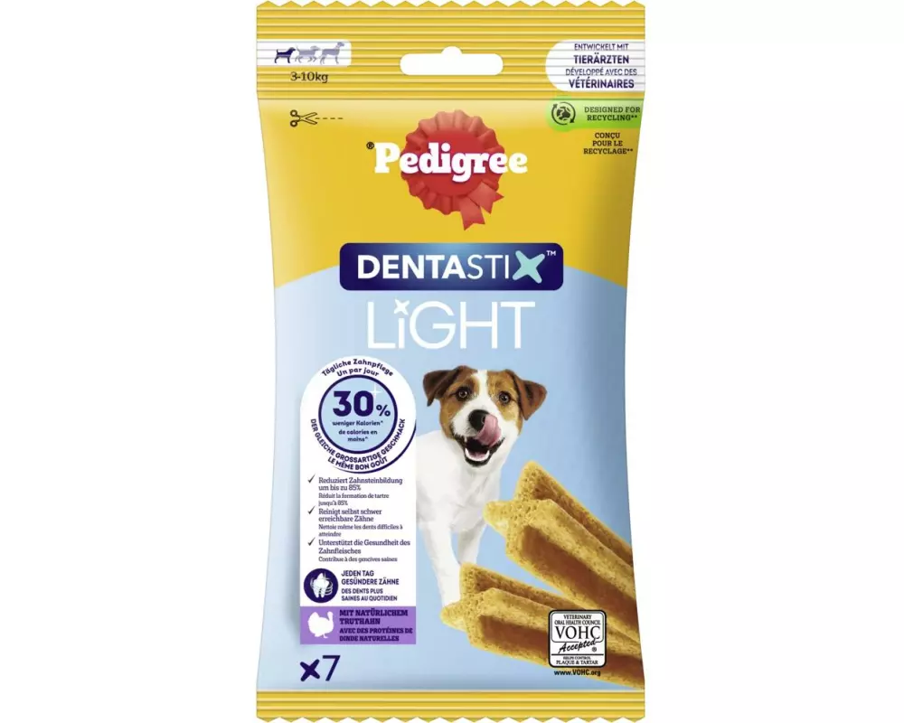 Pedigree Denta Light Singles 7-Pack Small 58 g
