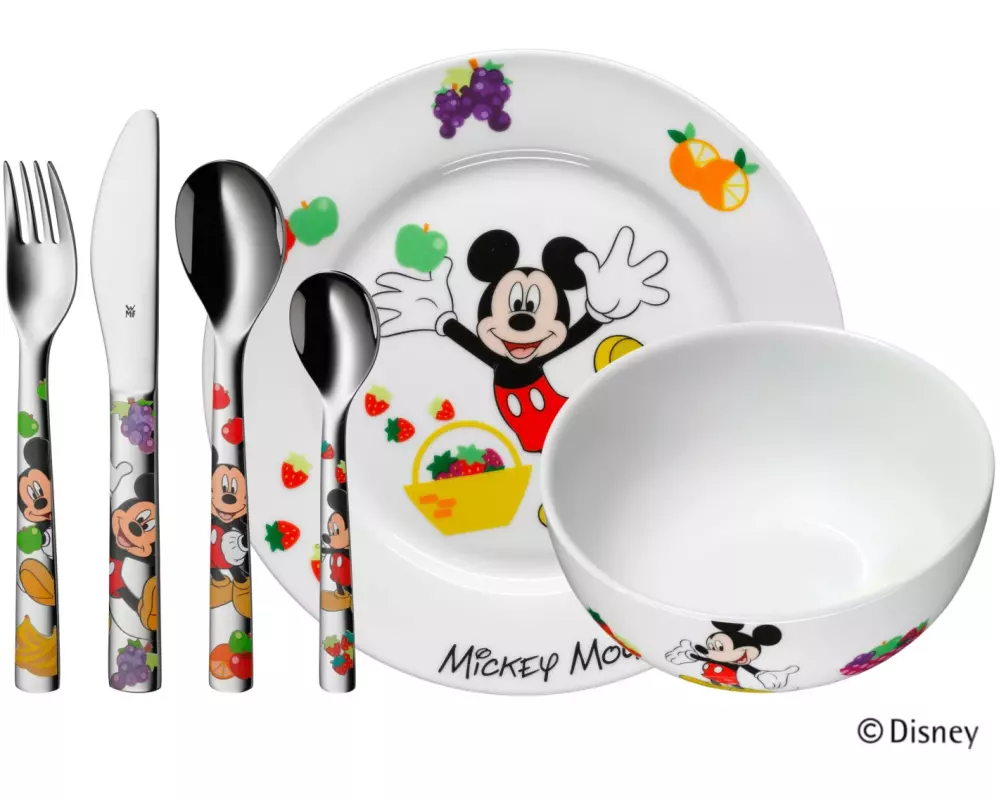 WMF Kinderbesteckset Disney Mickey Mouse 6-teilig