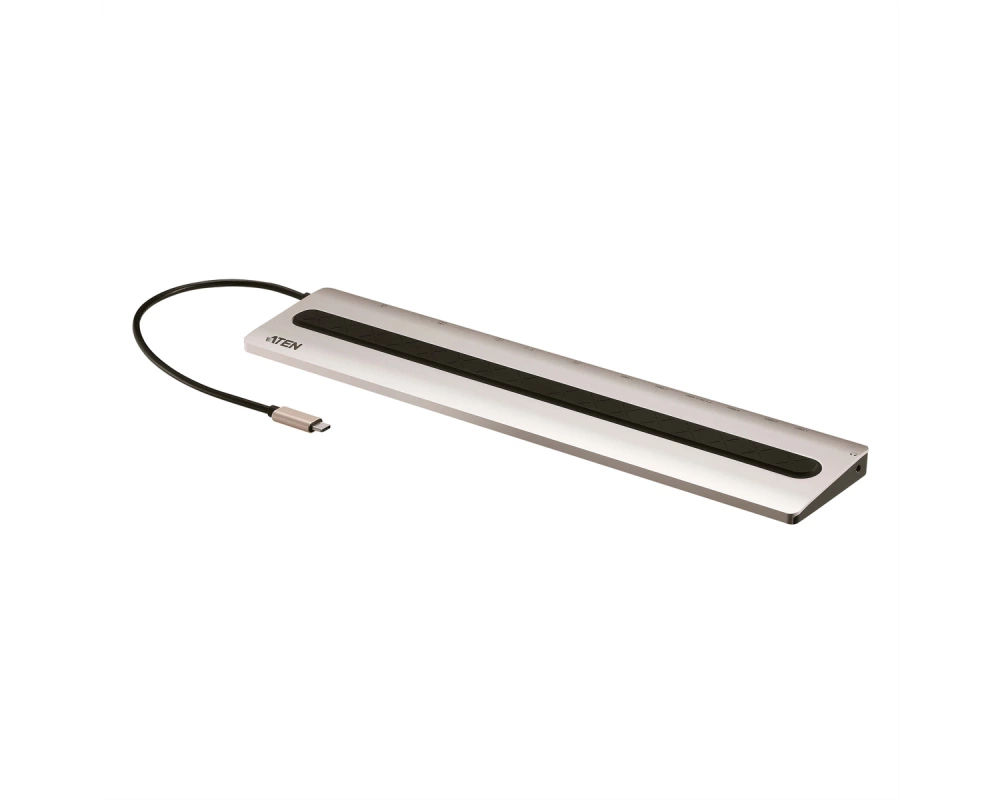 ATEN UH3237 USB-C Multiport Dock mit Power Passthrough