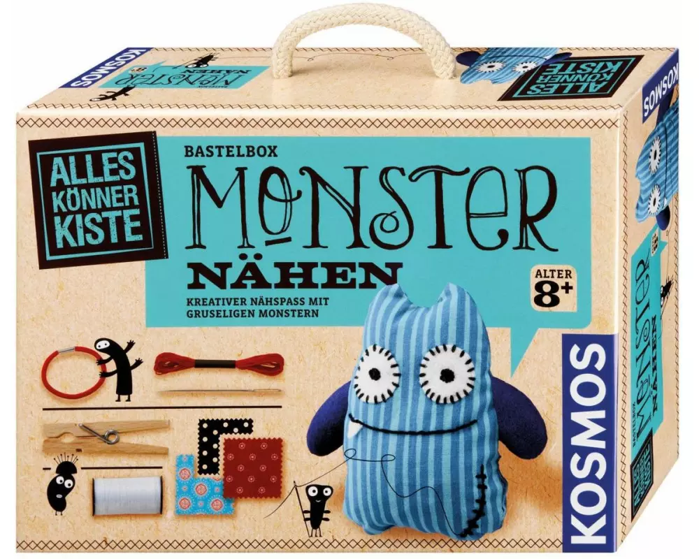 Kosmos Bastelbox Monster Nähen