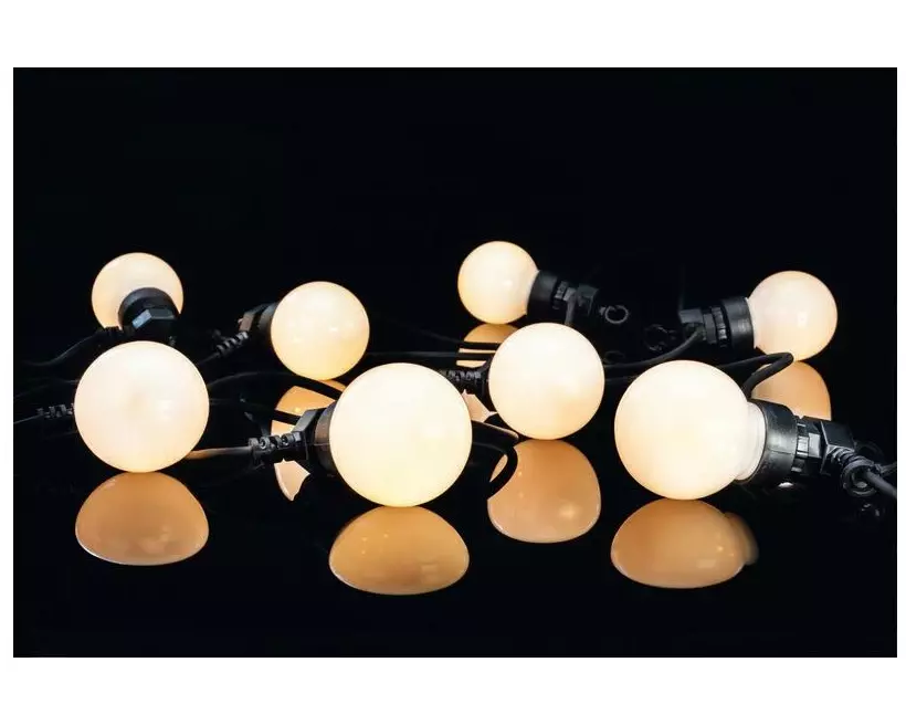 STT Lichterkette LED Party, 10 LEDs, 3m, Weiss