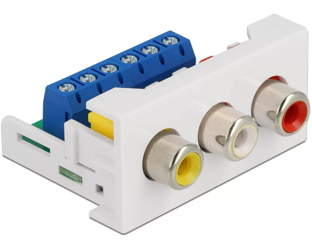 Delock Easy 45 Modul 22.5 x 45 mm Spezial - Cinch