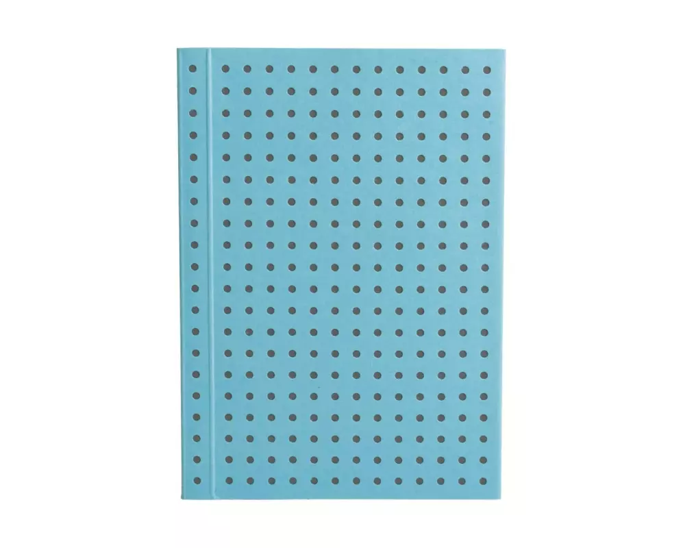 PaperOh Notizbuch Circulo A7, Blanko, Hellblau