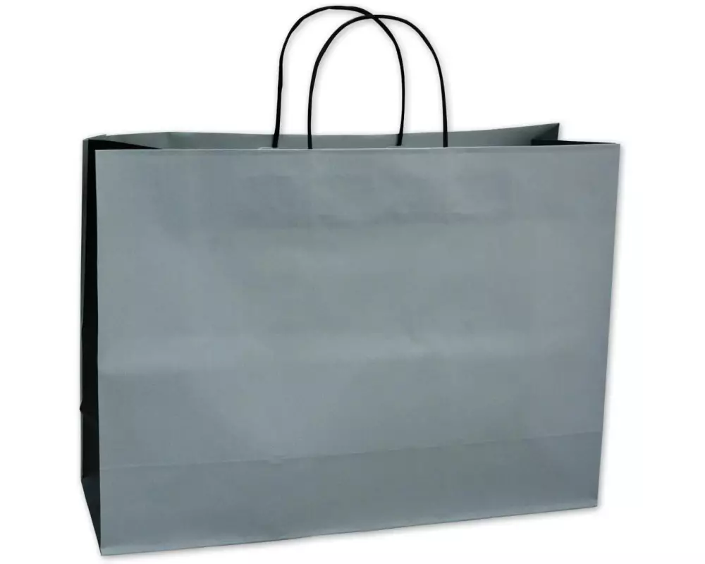 ELCO Geschenktasche 45 x 15 x 33 cm, 25 Stück, Grau