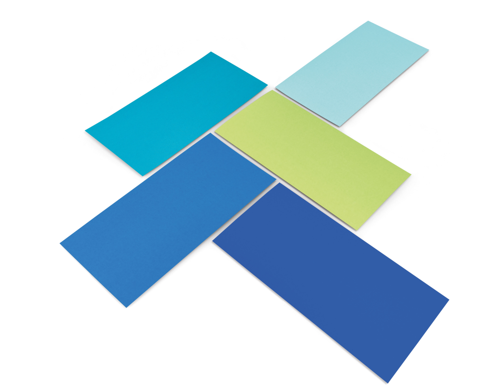 MAGNETOPLAN Kommunikations-Karten 20x10cm 112501530 Set Sea, ass. 250 Stück