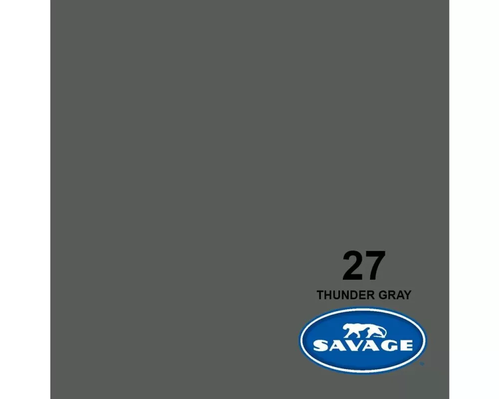 Savage Hintergrund Papier 2.72 x 11m Thunder Gray