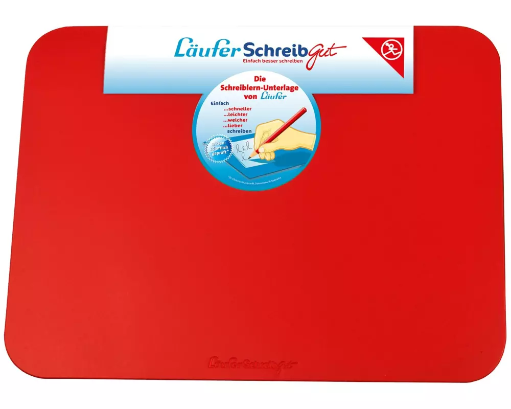 Läufer Schreibunterlage SchreibGut 33.5 x 45 cm, Rot