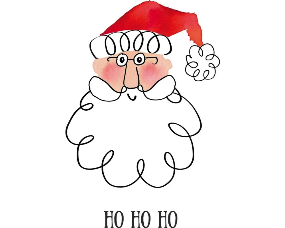 Braun + Company Taschentücher Sir Santa, 10 Stück