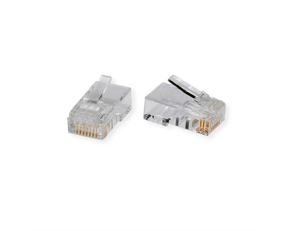 ROLINE Modular Plug ungeschirmt, Cat.6 (Class E), 10 Stck