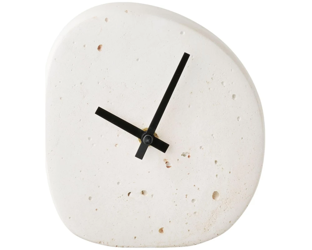 House Nordic Tischuhr Linz Weiss