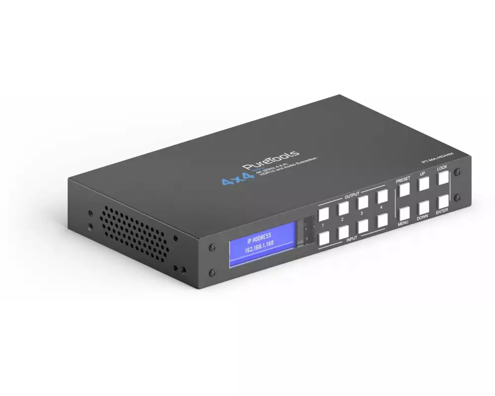 PureLink PureTools Matrix Switcher PT-MA-HD44M HDMI