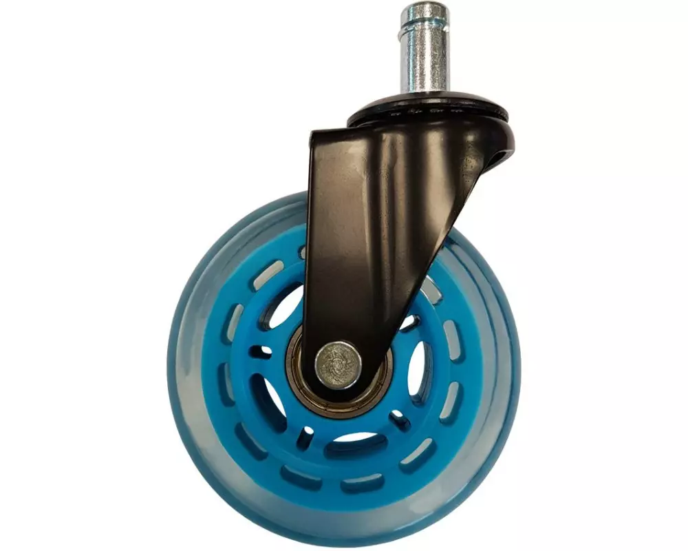 LC-Power Gaming Stuhlrollen 5er Set Hellblau