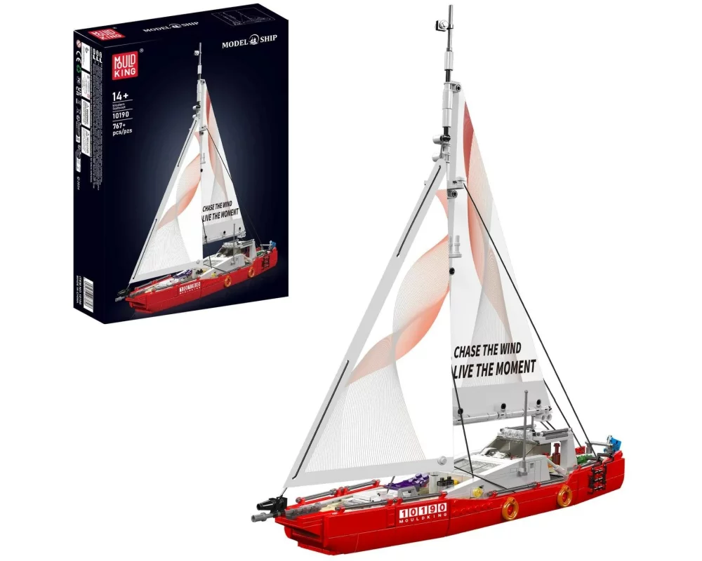 Mould King Modernes Segelboot II Klemmbausteine Modernes Segelboot II