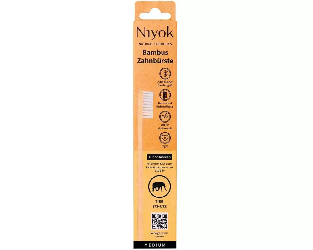 Niyok Handzahnbürste Tierschutz 1 Stück