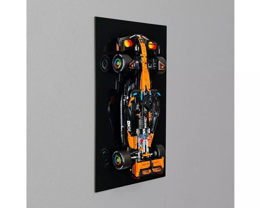 iDisplayit Acryl-Wand-Halterung für LEGO 42228 McLaren MCL39 F1