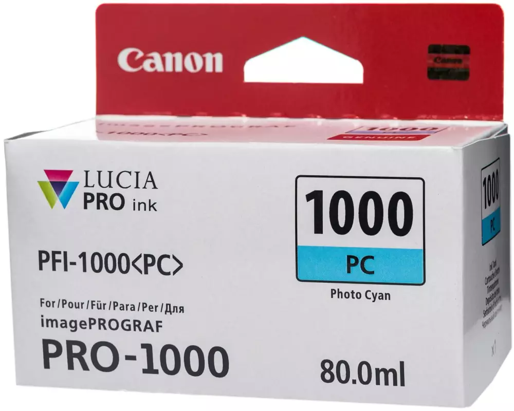 Canon Tinte PFI-1000PC / 0550C001 Cyan
