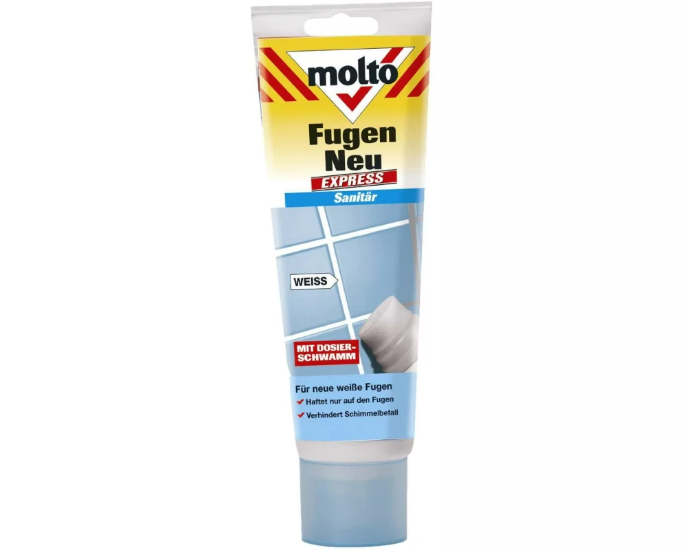 Molto Fugenfarbe Express 200 ml, Weiss