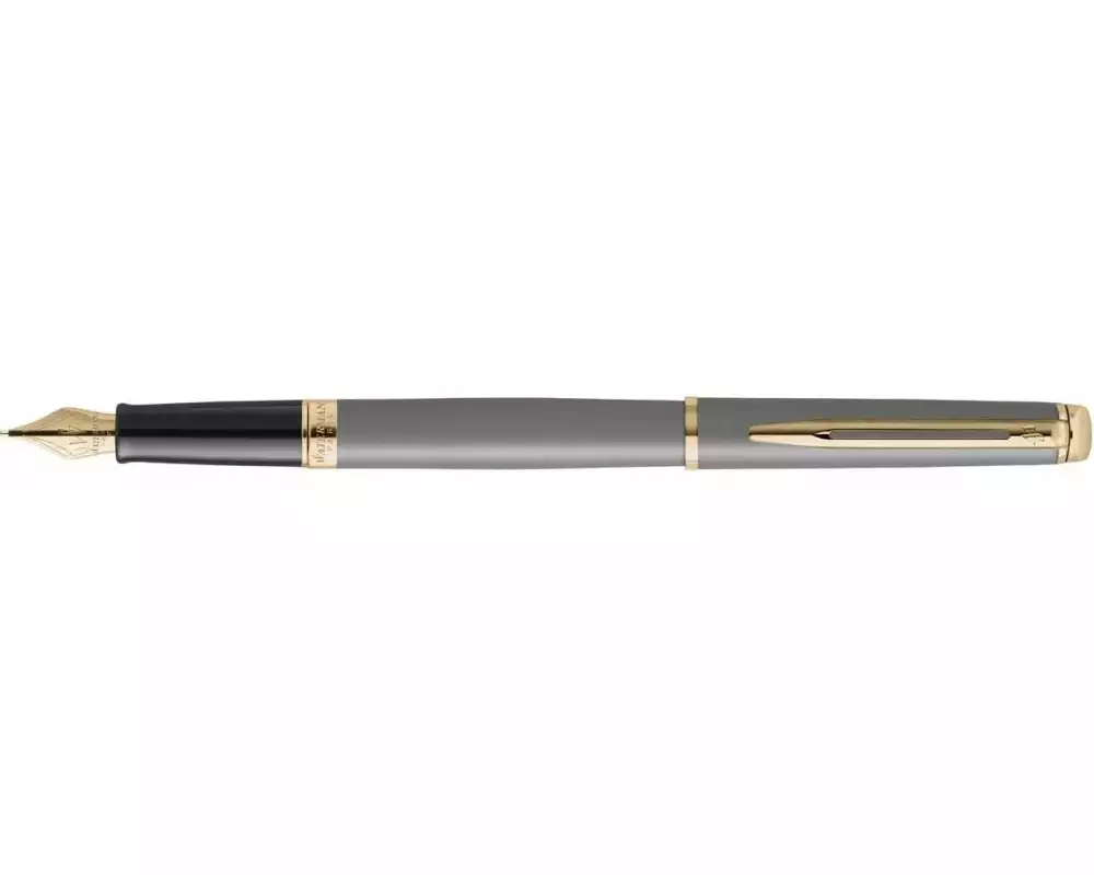 WATERMAN Füllfederhalter Hémisphère Understated Edit, Steingrau, M