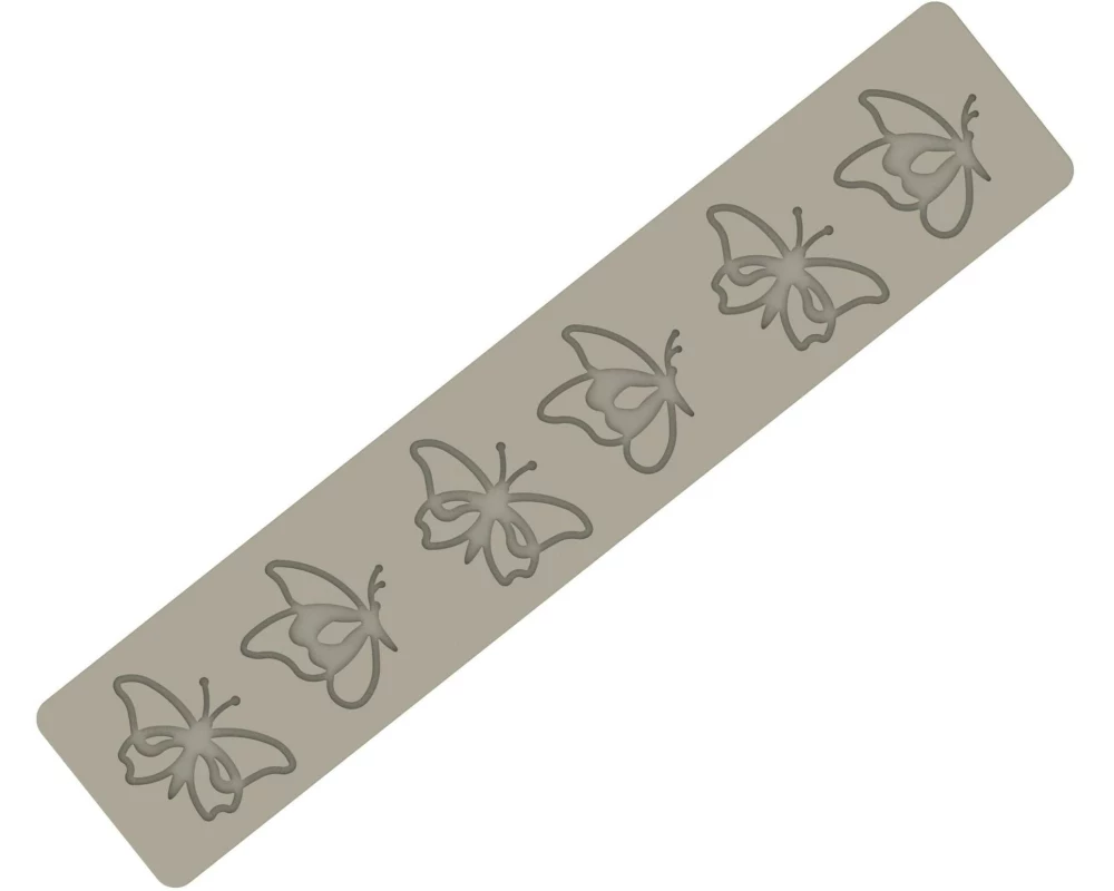 Silikomart Schokoladenform Silikonmatte Schmetterlinge