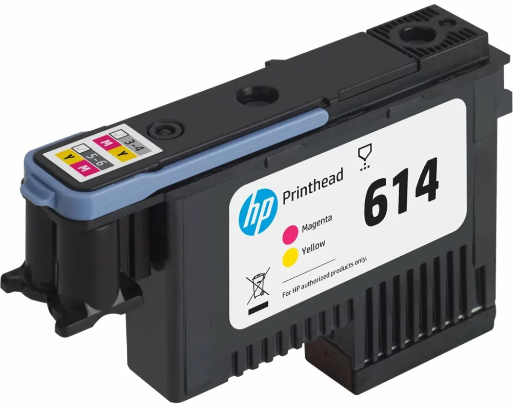 HP 618 Magenta and Yellow Stitch Printhead