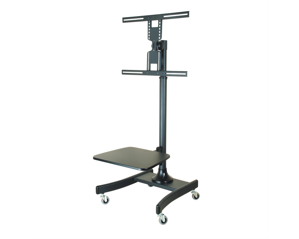 VALUE LCD-/TV-Rollständer, 27-47 Zoll, bis 35 kg, schwarz