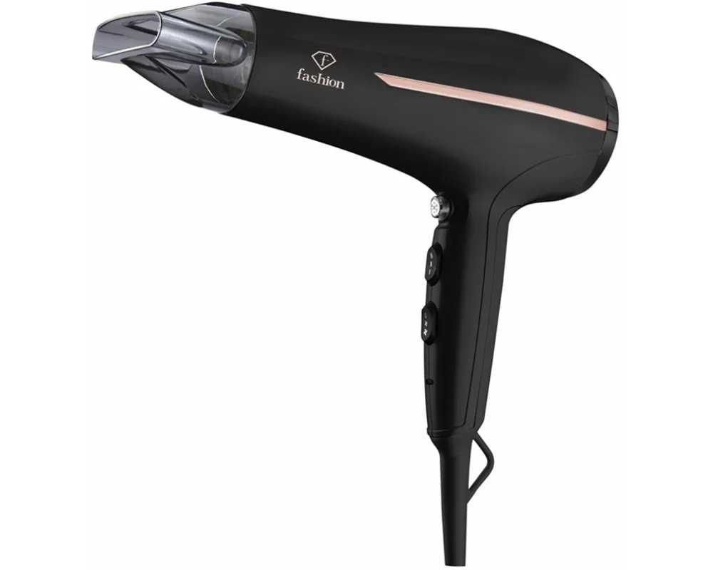 fashion Professioneller Haartrockner Black Rose Gold Collection