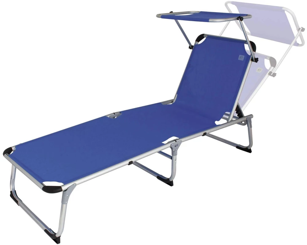 Eurotrail Pebble Beach – Lounger, Blau Blau