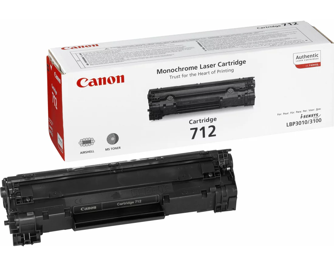 CANON 712 Toner black Std Capacity 1.500 pages