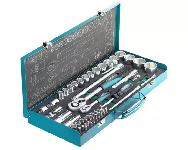Technocraft Steckschlüssel-Set 1/4" & 1/2" 53-Teilig